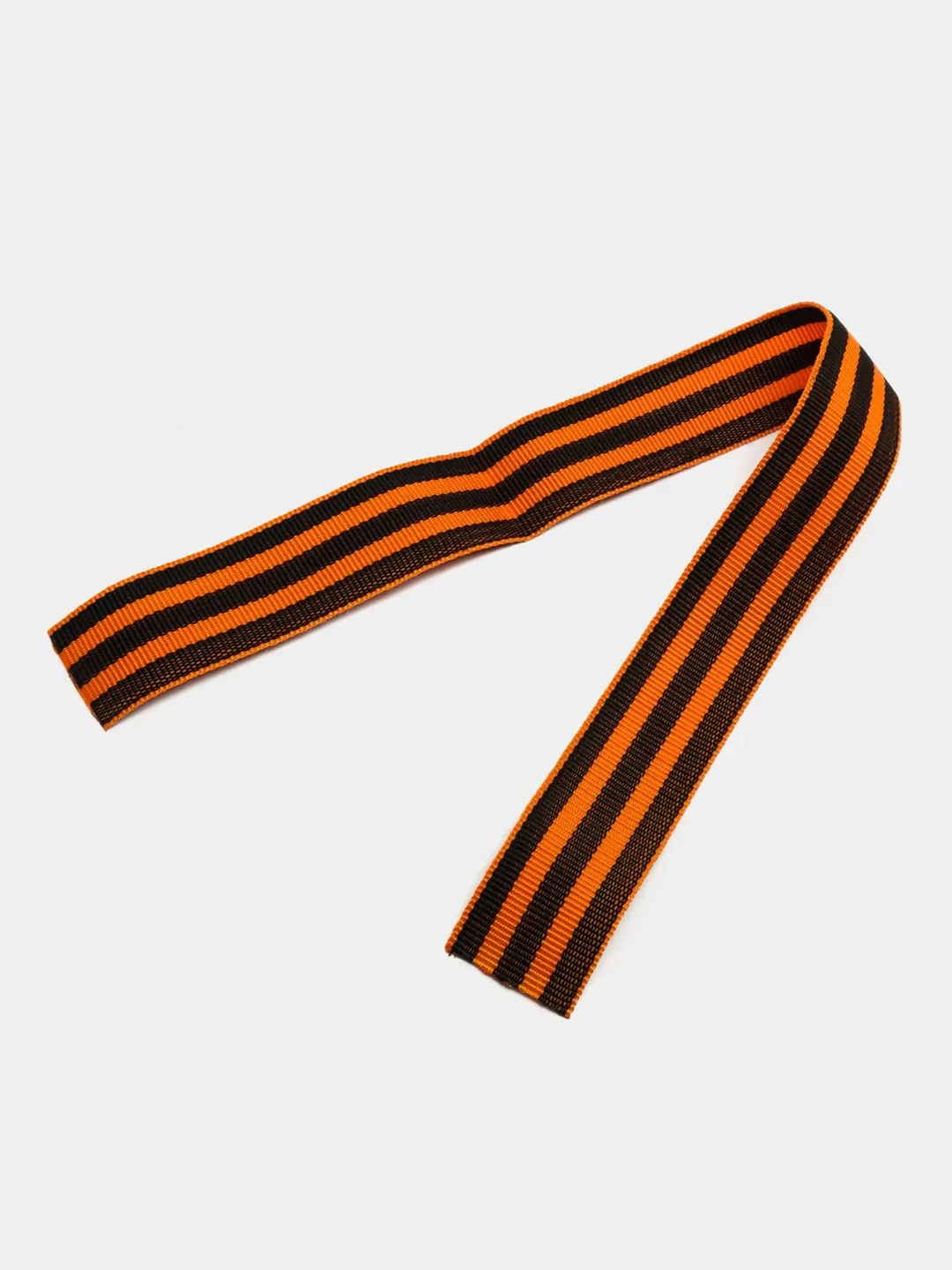 Георгиевская лента к 9 мая, жаккард , 2,4см * 35см
