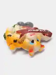 Серый меланж магниты на холодильник тигр новогодний