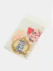 Медаль с лентой "55 лет. Синяя", D = 70 мм