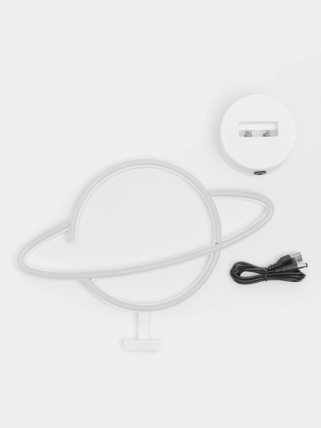 Фиолетовый настольный неоновый LED-светильник, светодиодный