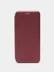 Бордовый чехол-книжка для Samsung S20 FE, S21 FE