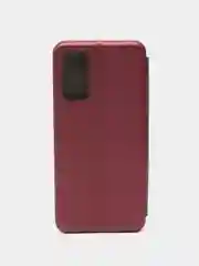 Бордовый чехол-книжка для Samsung S20 FE, S21 FE