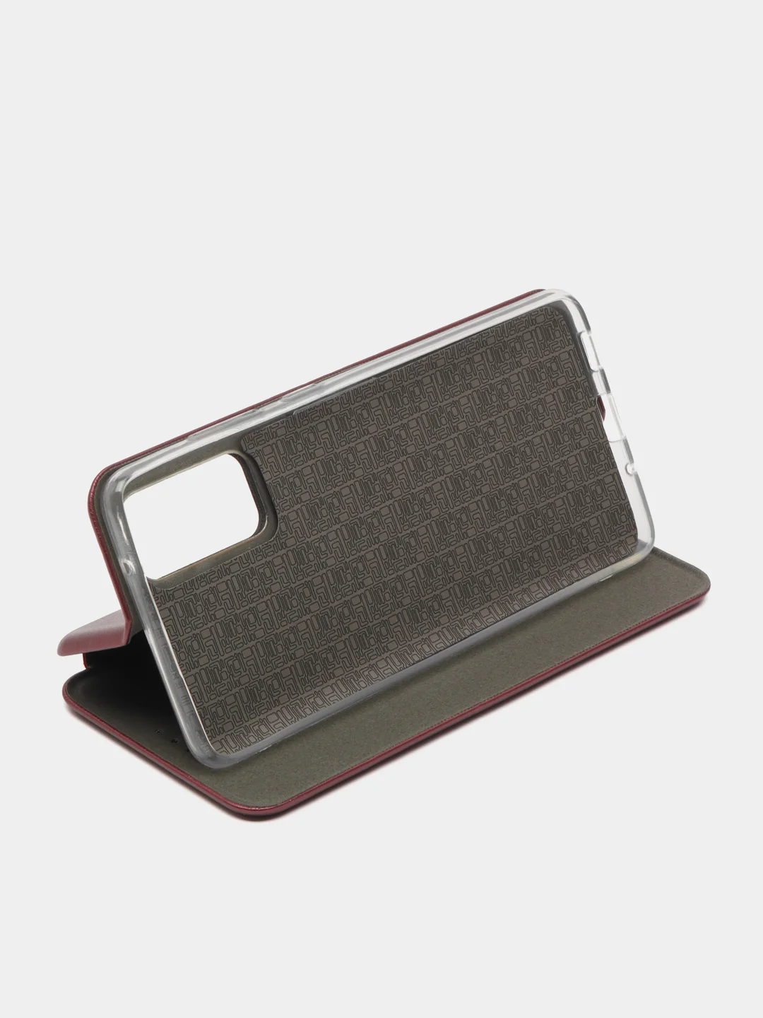 Бордовый чехол-книжка для Samsung S20 FE, S21 FE