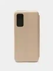 Золотой чехол-книжка для Samsung S20 FE, S21 FE