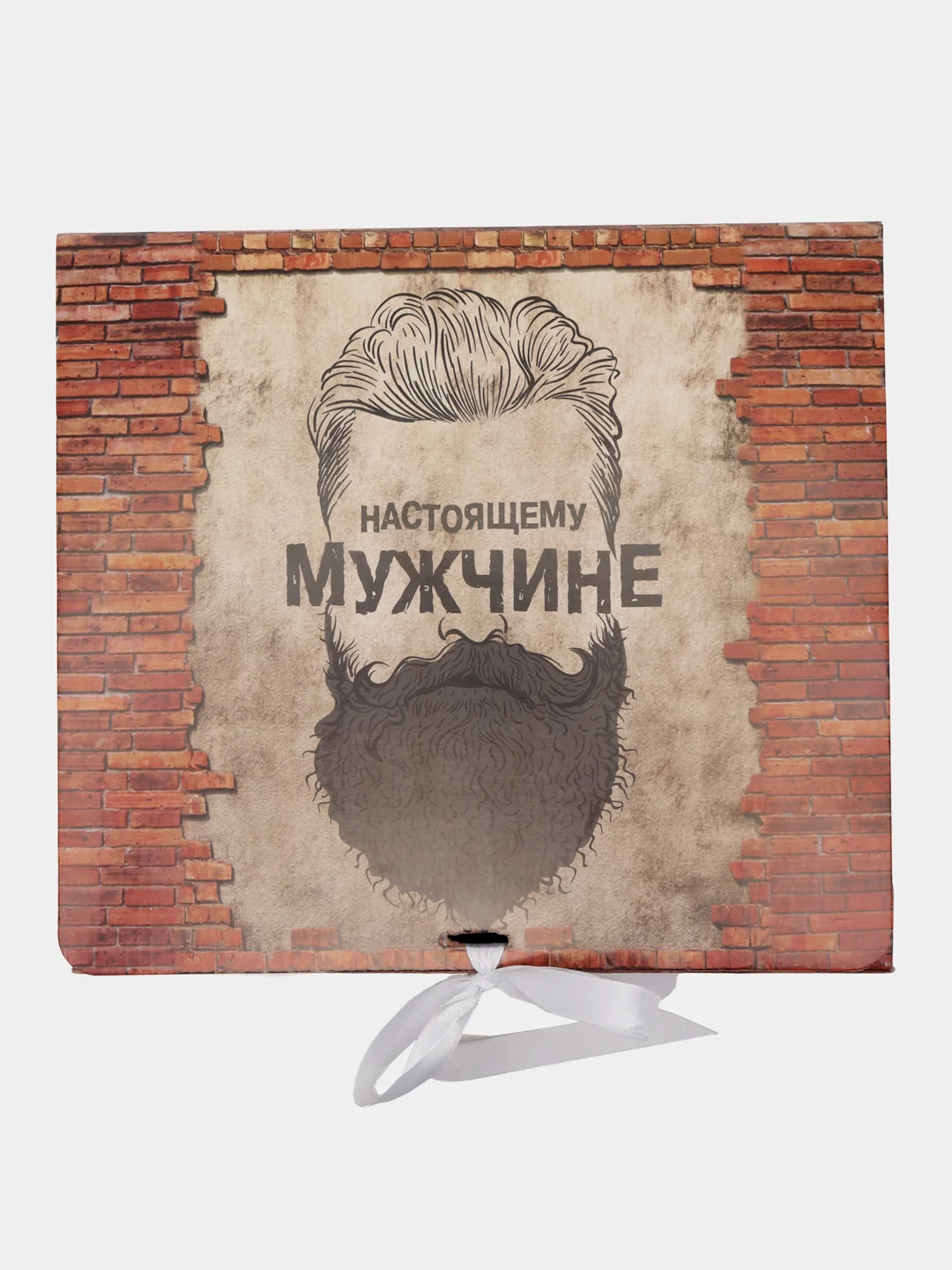 Коралловый коробка подарочная с лентой