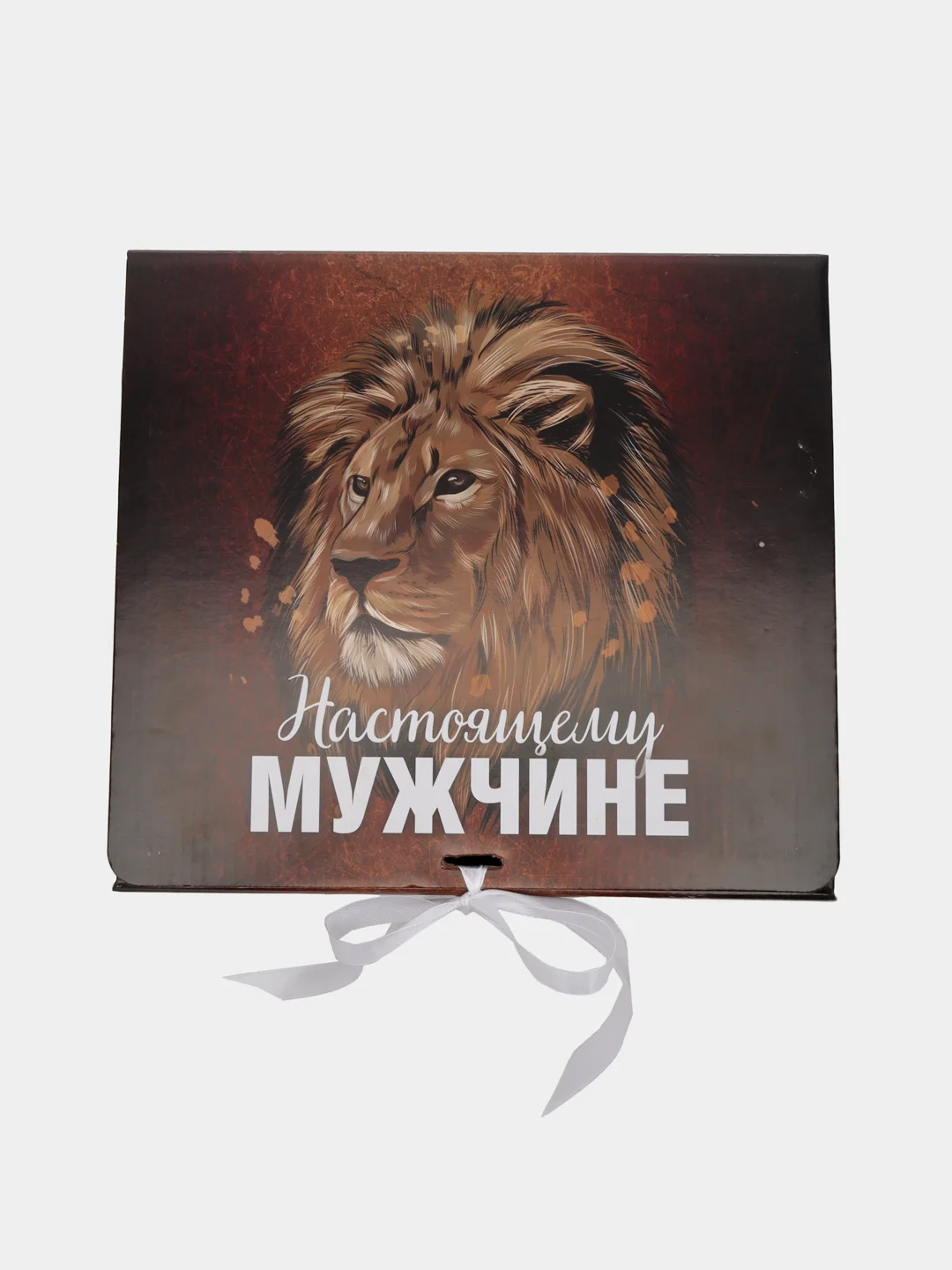Медный коробка подарочная с лентой