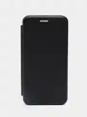 Черный чехол-книжка с карточкой для Xiaomi Redmi 6