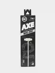 Белый кабель WK WDC-008 Axe, 2 в 1, с разъемами, Micro USB-Lightning