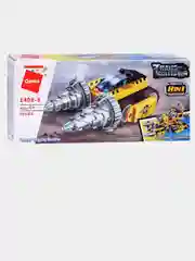 Черный конструктор Строительная техника 1408 QMAN (8в1)