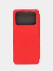 Красный чехол-книжка для Xiaomi 13 Lite, 13T/13T Pro, Poco C40, M5, X4 Pro, Note 10s, Poco X6 Pro