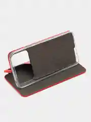 Красный чехол-книжка для Xiaomi 13 Lite, 13T/13T Pro, Poco C40, M5, X4 Pro, Note 10s, Poco X6 Pro