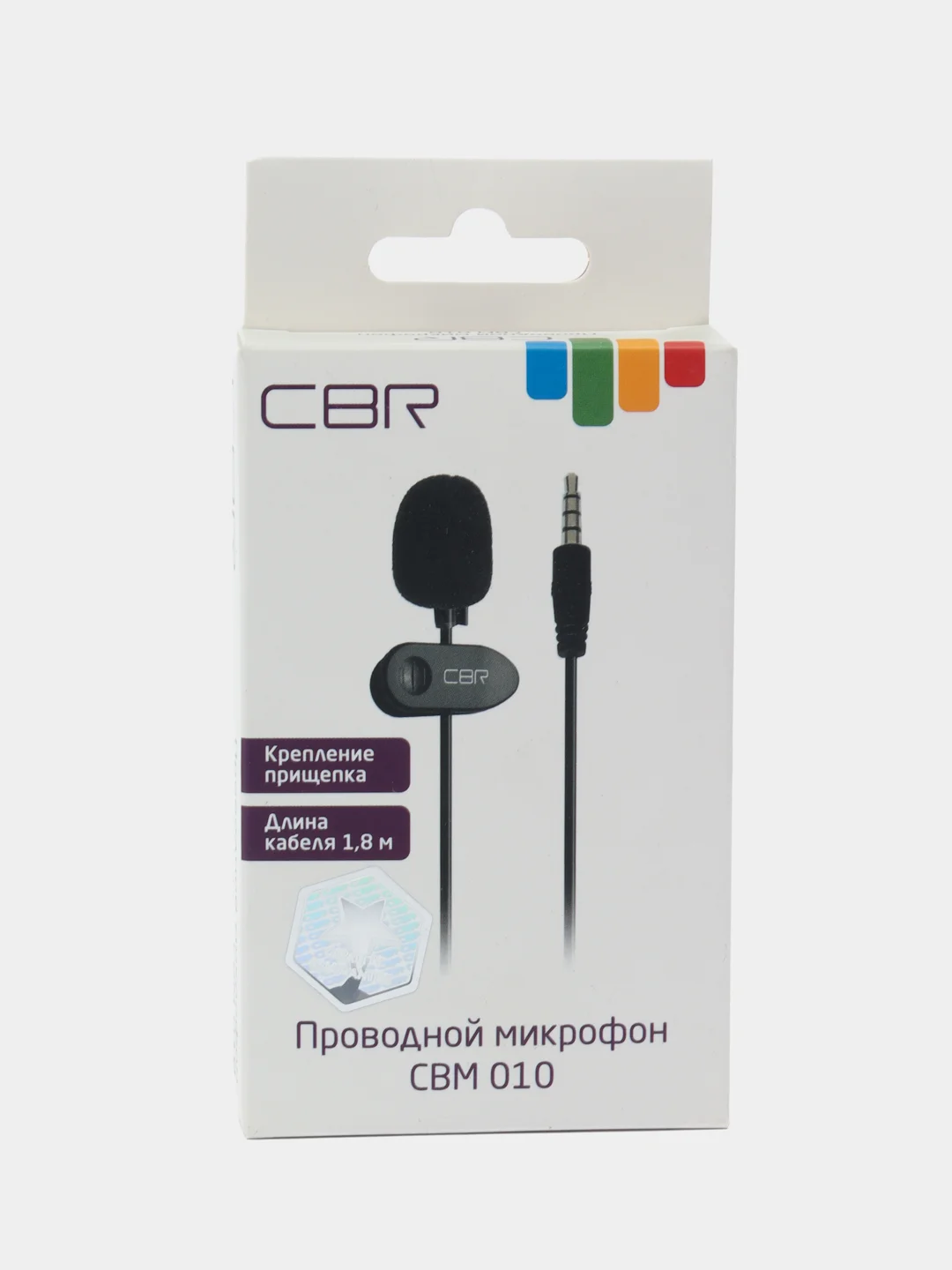 Микрофон-петличка CBR CBM 010, для мобильного устройства, разъем 3,5 мм