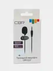 Микрофон-петличка CBR CBM 010, для мобильного устройства, разъем 3,5 мм