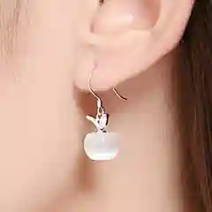 Серьги с подвеской Яблочко