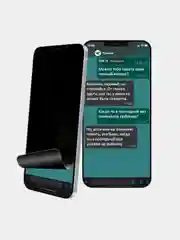 Черный гидрогелевая пленка антишпион для iPhone 11/12/13/14/15 Pro Max/Plus/XS/XR/mini