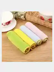 Голубой полотенце из микрофибры.  Впитывающая кухонная тряпка