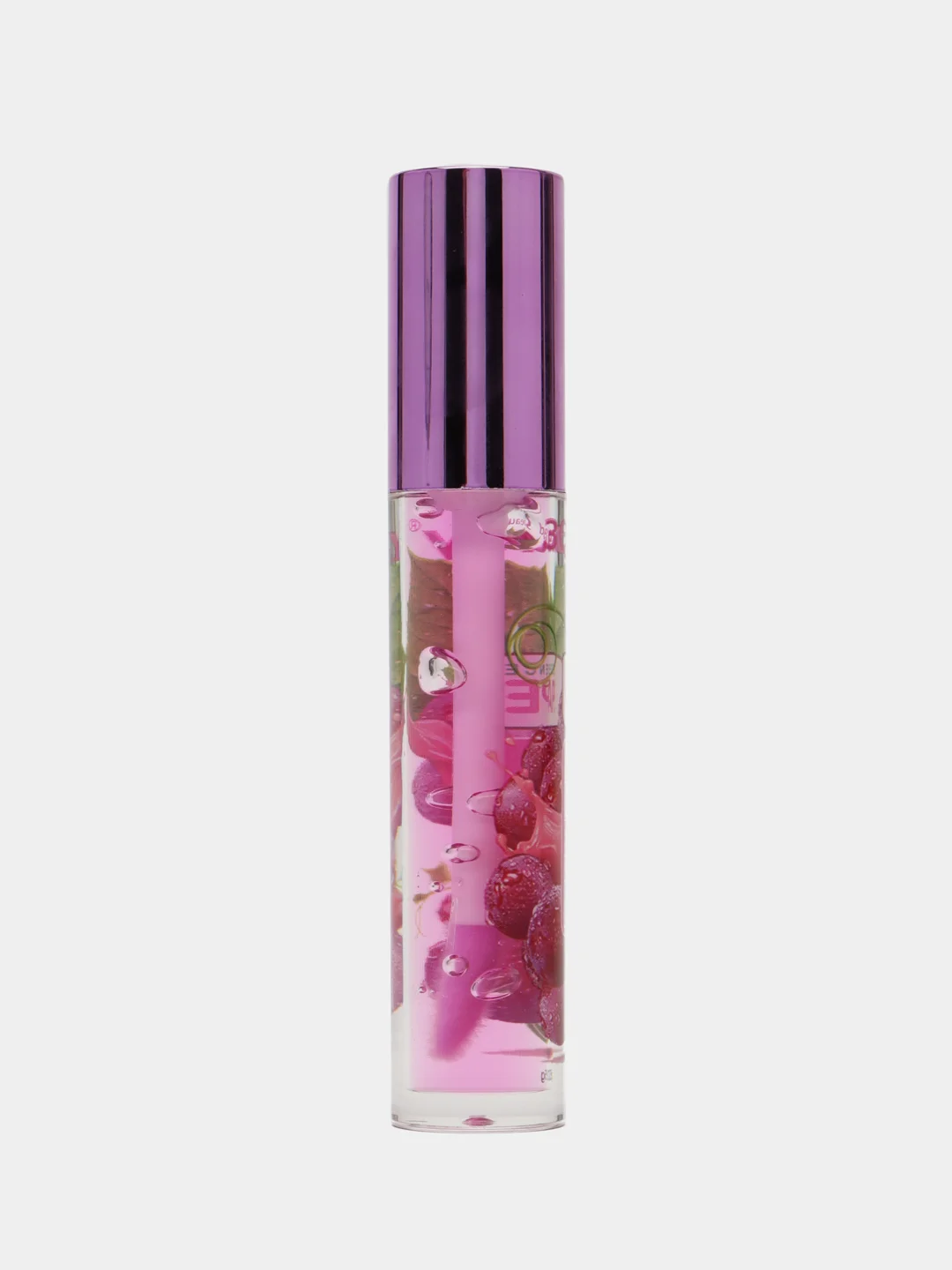Фиолетовый блеск для губ с эффектом увеличения объема, 3Q Beauty