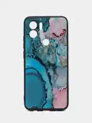 Фуксия чехол для Xiaomi Redmi A1+/A2+/Poco C51 (Сяоми Редми А1 Плюс), с принтом