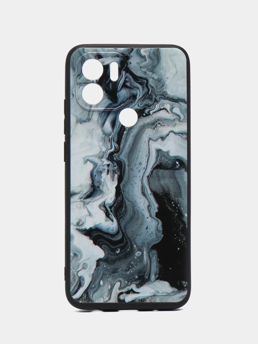 Хаки чехол для Xiaomi Redmi A1+/A2+/Poco C51 (Сяоми Редми А1 Плюс), с принтом