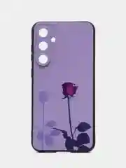 Серебряный силиконовый чехол для Samsung Galaxy S23 FE, с принтом, с рисунком, Самсунг Галакси С23 ФЕ