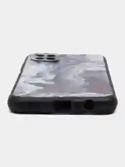Хаки силиконовый чехол для Samsung Galaxy A12 / M12, с принтом, с рисунком (Самсунг А12 / М12)