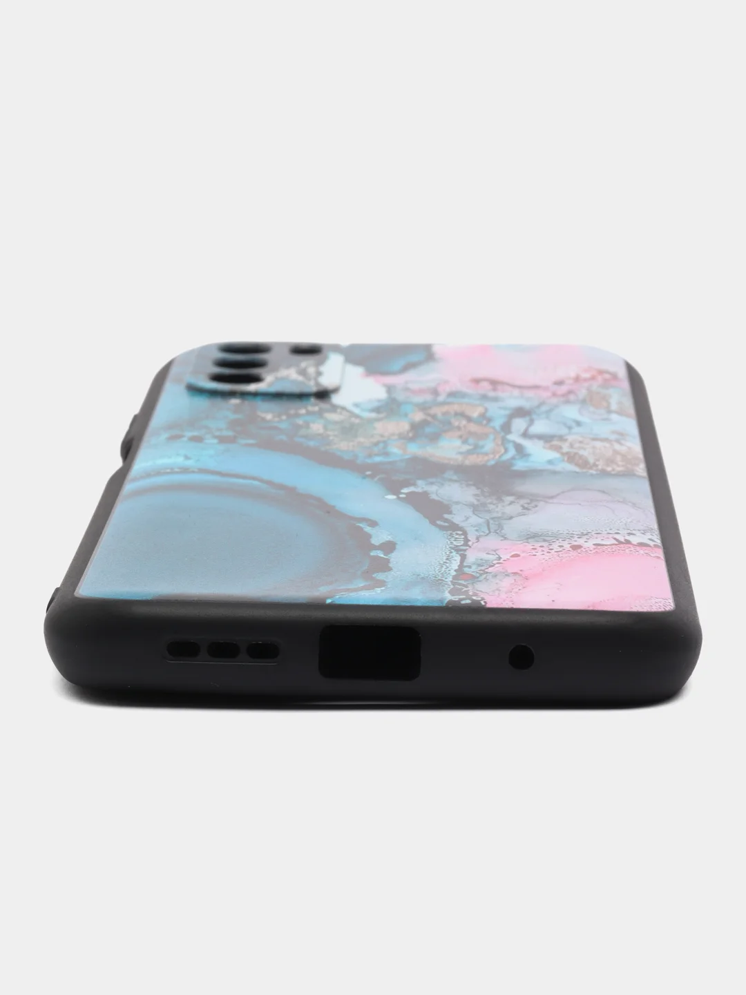 Фуксия чехол силиконовый для Xiaomi POCO M3 (Сяоми Поко М3), с принтом, с рисунком