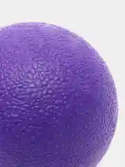 Фиолетовый мяч массажный жесткий для МФР, йоги и фитнеса