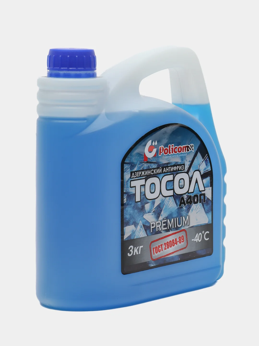 Тосол А-40П Premium, 3 кг