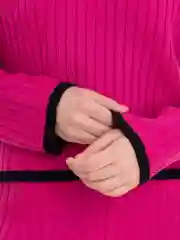 Зеленый костюм трикотажный