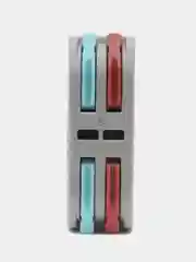 Соединительная проходная клемма, быстрозажимная рычажковая типа wago 2-2p-g2