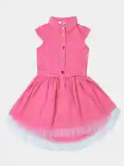 Розовый платье для девочки с 3-7 лет