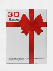 Багровый светильник 3D, светодиодный ночник, LED