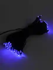 Светло-жёлтый светодиодная гирлянда - нить, на солнечной батарее, LED, уличная, 7метров, 50ламп