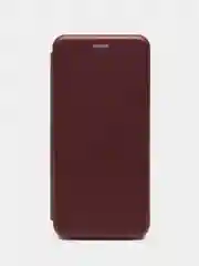 Бордовый чехол-книжка для Samsung A05, A51, A05s, A54, A53, A34, A33, A24, A23, A14, A13, A12, M12
