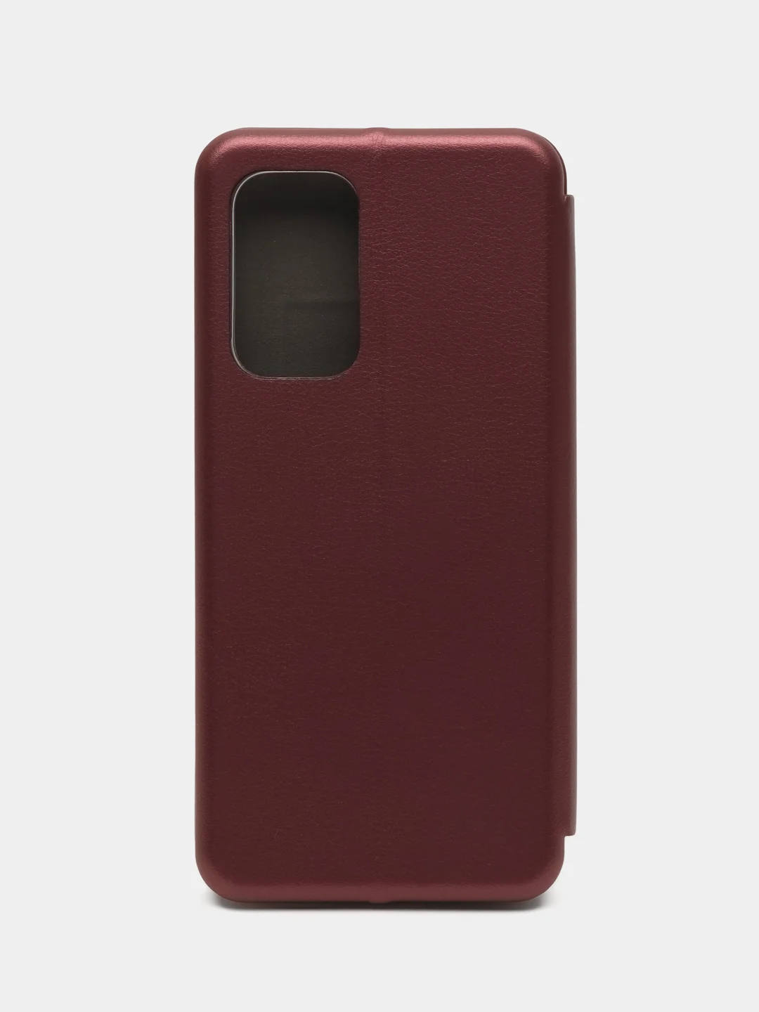 Бордовый чехол-книжка для Samsung A05, A51, A05s, A54, A53, A34, A33, A24, A23, A14, A13, A12, M12