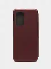 Бордовый чехол-книжка для Samsung A05, A51, A05s, A54, A53, A34, A33, A24, A23, A14, A13, A12, M12