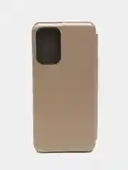 Золотой чехол-книжка для Samsung A05, A51, A05s, A54, A53, A34, A33, A24, A23, A14, A13, A12, M12