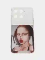 Багровый силиконовый чехол для Realme 11 4G, с принтом, с рисунком, Реалми 11 4 Джи