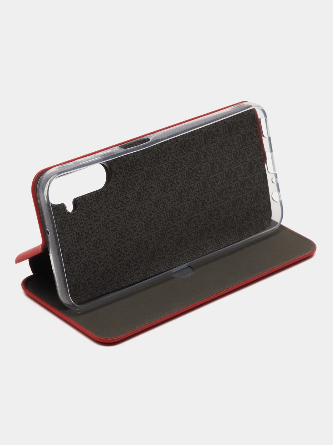 Красный чехол-книжка для Samsung A05, A51, A05s, A54, A53, A34, A33, A24, A23, A14, A13, A12, M12