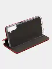 Красный чехол-книжка для Samsung A05, A51, A05s, A54, A53, A34, A33, A24, A23, A14, A13, A12, M12