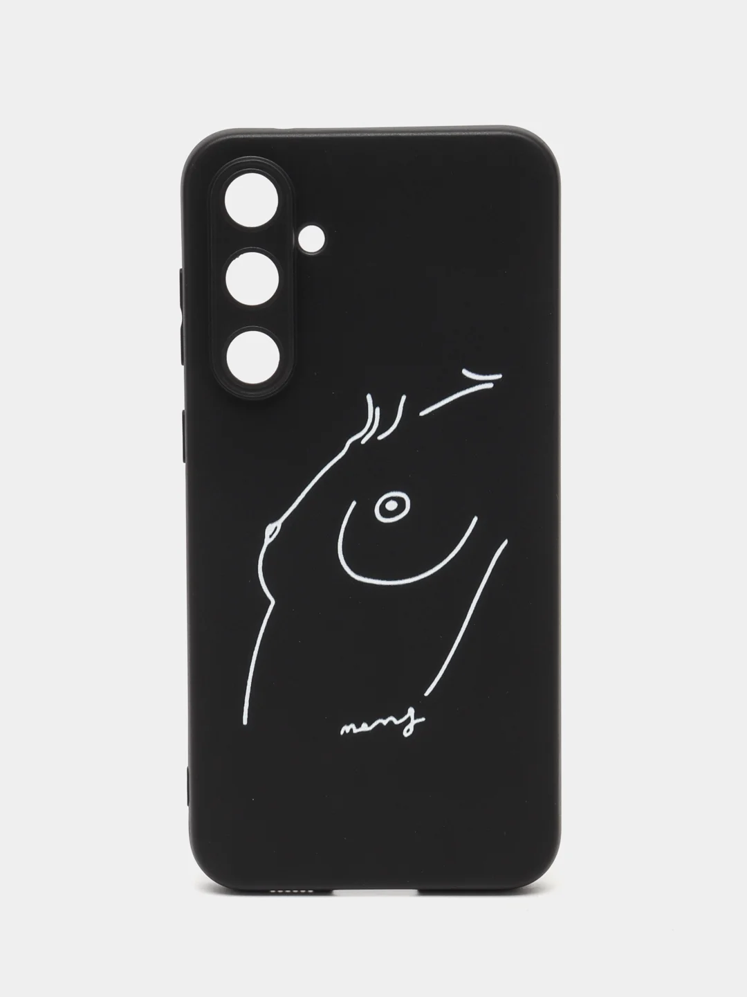 Бежевый меланж силиконовый чехол для Samsung Galaxy S23 FE, с принтом, с рисунком, Самсунг Галакси С23 ФЕ
