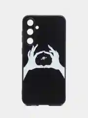 Пастельно-коралловый силиконовый чехол для Samsung Galaxy S23 FE, с принтом, с рисунком, Самсунг Галакси С23 ФЕ