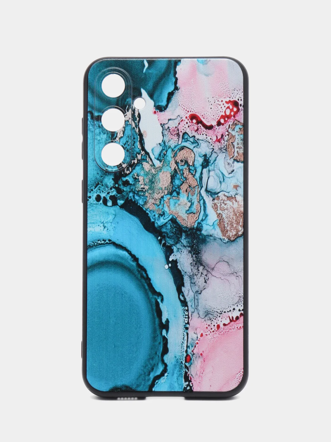Фуксия силиконовый чехол для Samsung Galaxy S23 FE, с принтом, с рисунком, Самсунг Галакси С23 ФЕ