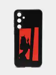 Рыжий силиконовый чехол для Samsung Galaxy S23 FE, с принтом, с рисунком, Самсунг Галакси С23 ФЕ