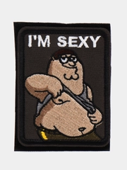 Шеврон на липучке "Питер Гриффин Im sexy"