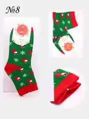 Носки белые, хлопковые, капроновые, новогодние, цветные