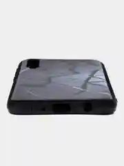 Тёмно-серый силиконовый чехол Samsung Galaxy A50 A30S A50S Самсунг А50 А30С А50С с принтом с рисунком