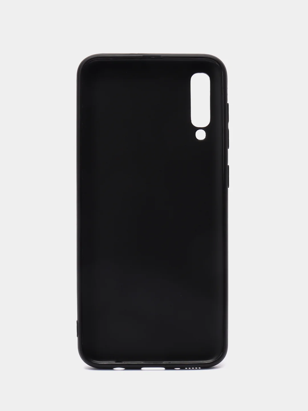 Тёмно-серый силиконовый чехол Samsung Galaxy A50 A30S A50S Самсунг А50 А30С А50С с принтом с рисунком