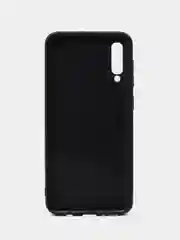Тёмно-серый силиконовый чехол Samsung Galaxy A50 A30S A50S Самсунг А50 А30С А50С с принтом с рисунком