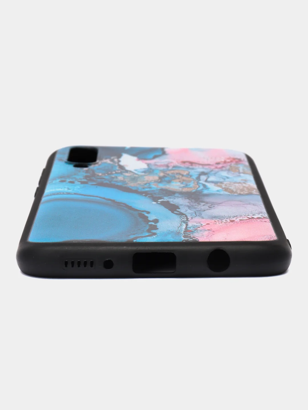 Фуксия силиконовый чехол Samsung Galaxy A50 A30S A50S Самсунг А50 А30С А50С с принтом с рисунком